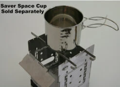 Firebox 5" Ti G2 Folding Firebox Stove -Grillzubehörladen 2G 5 1a