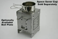 Firebox 5" Ti G2 Folding Firebox Stove -Grillzubehörladen 2G 5 4