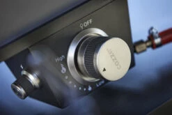 COZZE Pizzaofen Gas 34 Cm (13") Mit Thermometer - Inkl. Pizzastein -Grillzubehörladen Cozze Gas Pizzaofen Temperaturregelung