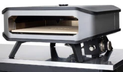 COZZE Pizzaofen Gas 42,5 Cm (17") Mit Thermometer - Inkl. Pizzastein -Grillzubehörladen Cozze Gas Pizzaofen Thermometer 17 Zoll