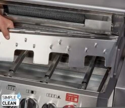 Enders Gasgrill Monroe Pro 3 SIK Turbo -Grillzubehörladen Enders Gasgrill Monroe Pro 3 SIK Turbo leichte Reinigung