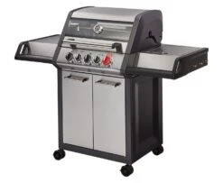 Grillzubehörladen -Grillzubehörladen Enders Gasgrill Monroe Pro 3 SIK Turbo seitlich