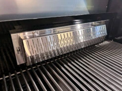 Grillfürst G490E 4-Brenner Einbaugrill - Black Edition - Mit Heckbrenner Und Edelstahl Rosten -Grillzubehörladen Grillfuerst G490E Einbaugrill Infrarot Heckbrenner Keramik Schutz