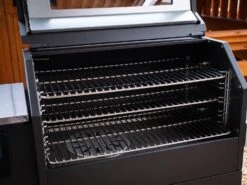 Grillfürst Pelletgrill / Pelletsmoker S280 24 Grillfürst Pelletgrill / Pelletsmoker S280 -Grillzubehörladen Grillfuerst Pelletgrill Garraum geoeffnet