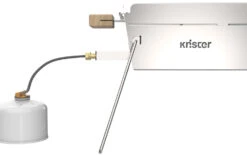 Knister Edelstahl-Gasgrill - Ausziehbarer Kompaktgrill -Grillzubehörladen Knister Edelstahl Gasgrill Kompaktgrill Logo