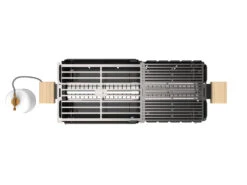 Knister Gasgrill - Ausziehbarer Kompaktgrill -Grillzubehörladen Knister Gasgril Grillrost im Grill