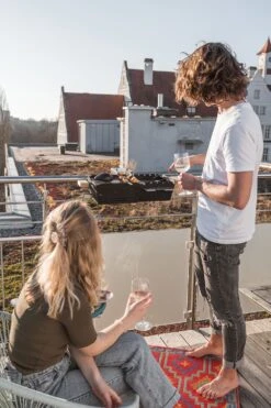 Knister Gasgrill - Ausziehbarer Kompaktgrill -Grillzubehörladen Knister Gasgrill Balkongrillen