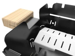 Knister Gasgrill - Ausziehbarer Kompaktgrill -Grillzubehörladen Knister Gasgrill Flammenschutz montieren