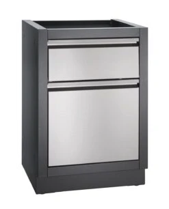 Napoleon Luxus Outdoor Küche Oasis 400 Mit Prestige Pro 825 Edelstahl Einbaugrill Ohne Vordefinierte Arbeitsplatte -Grillzubehörladen Napoleon Outdoor Kueche Oasis Modul Schrank