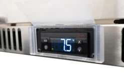 Napoleon Outdoor - Kühlschrank, 135 Liter, Linksdrehende Tür Mit Doppelverglasung Und LED Beleuchtung - Wasserdicht Nach IP24 -Grillzubehörladen Napoleon Outdoor Kuehlschrank Display NFR135ORGL