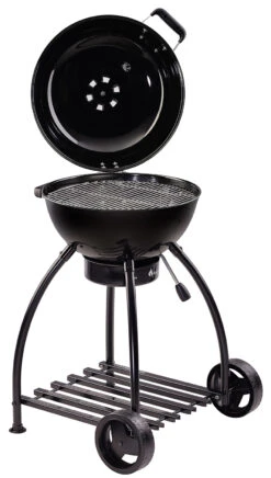 Rösle Holzkohlegrill Kugelgrill No.1 F50 Sport - FC Bayern Edition - Inkl. FC Bayern Abdeckhaube 14 Rösle Holzkohlegrill Kugelgrill No.1 F50 Sport - FC Bayern Edition - Inkl. FC Bayern Abdeckhaube -Grillzubehörladen Roesle Holzkohlegrill Sport F50 FC Bayern Deckel offen