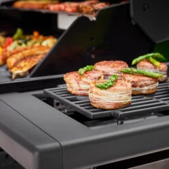 Rösle Gasgrill Magnum PRO G4-S - X-DEAL Inkl. Abdeckhaube, Gusseisen Grillplatte Und Drehspieß - Modell 2023 -Grillzubehörladen Roesle Magnum Pro Gasgrill Prime Zone