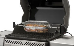 Napoleon Edelstahl Drehspießkorb -Grillzubehörladen napoleon drehspiess korb edelstahl 64000